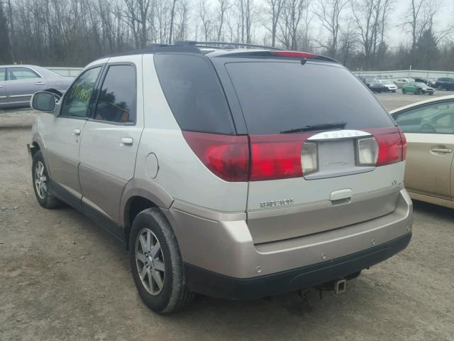 3G5DB03E64S542079 - 2004 BUICK RENDEZVOUS WHITE photo 3