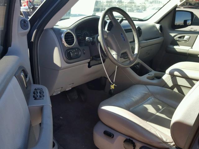 1FMPU16L54LA66229 - 2004 FORD EXPEDITION BLUE photo 9