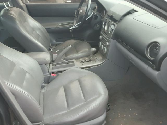 1YVHP80D545N99142 - 2004 MAZDA 6 S GRAY photo 5