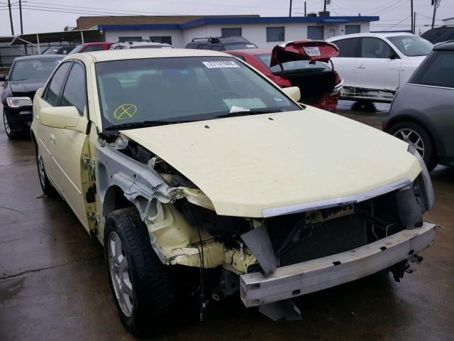 1G6DP567750137512 - 2005 CADILLAC CTS HI FEA YELLOW photo 1