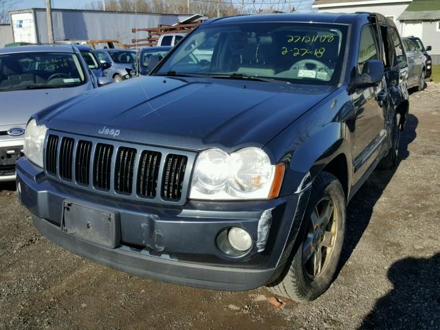 1J8GR48K77C588983 - 2007 JEEP GRAND CHER BLUE photo 2