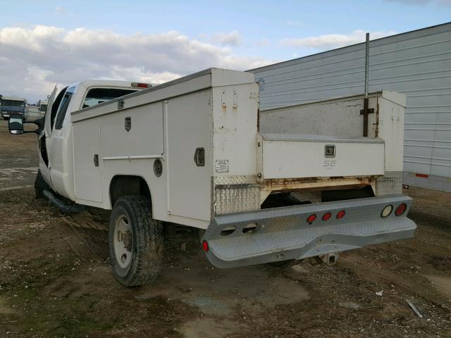 1FDSX35525EC23513 - 2005 FORD F350 SRW S WHITE photo 3