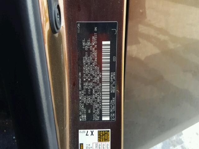 JTLKT324564123199 - 2006 TOYOTA SCION XB ყავისფერი ფოტო 10