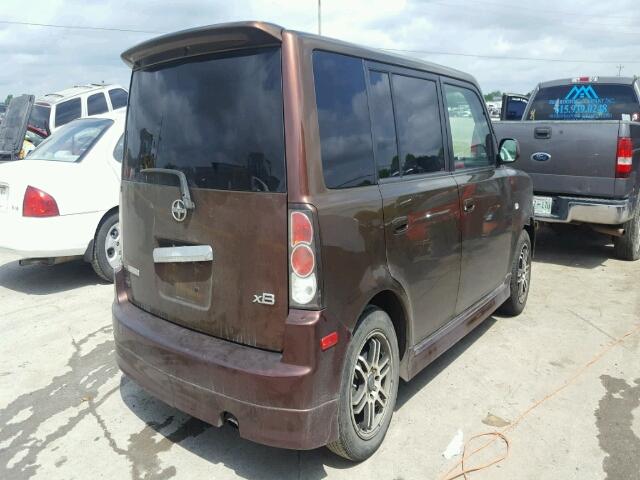 JTLKT324564123199 - 2006 TOYOTA SCION XB ყავისფერი ფოტო 4