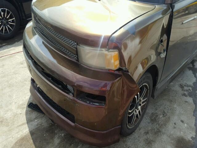 JTLKT324564123199 - 2006 TOYOTA SCION XB ყავისფერი ფოტო 9