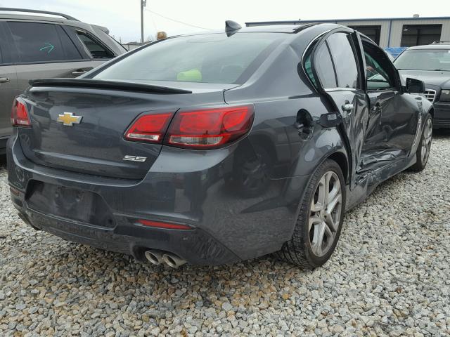 6G3F15RW0HL304034 - 2017 CHEVROLET SS CHARCOAL photo 4