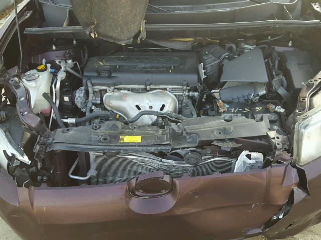 JTLZE4FEXCJ015434 - 2012 TOYOTA SCION XB 栗色 照片 7