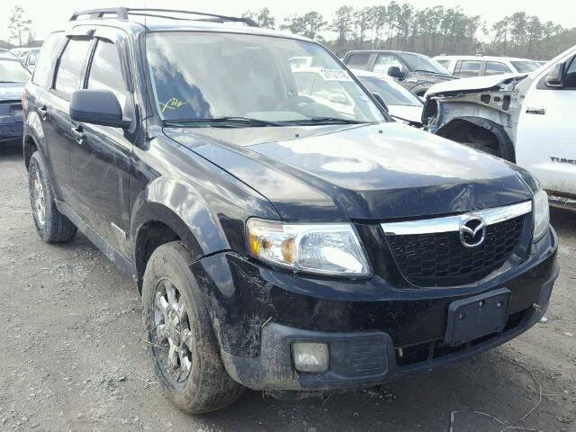 4F2CZ02Z28KM19790 - 2008 MAZDA TRIBUTE I BLACK photo 1