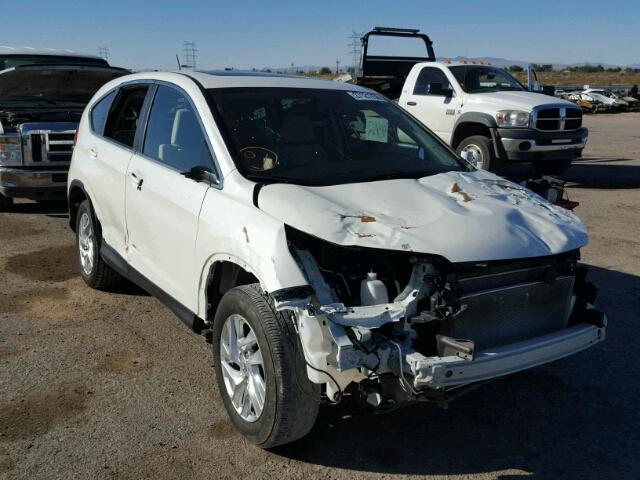 5J6RM4H52FL050872 - 2015 HONDA CR-V EX WHITE photo 1