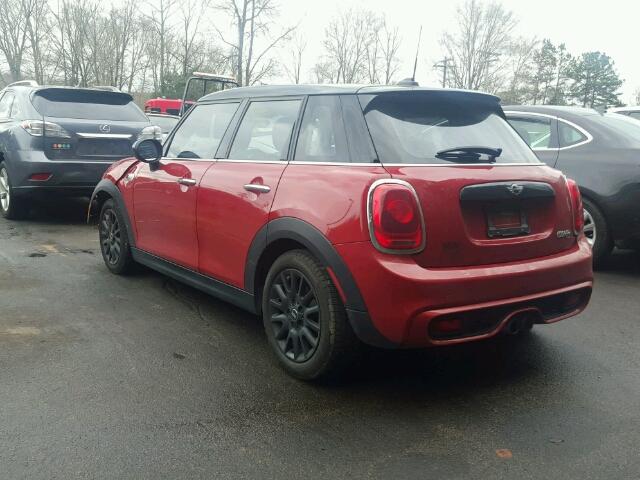 WMWXU3C51G2D29574 - 2016 MINI COOPER S RED photo 3