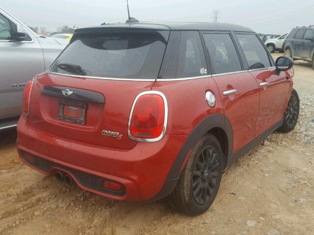 WMWXU3C51G2D29574 - 2016 MINI COOPER S RED photo 4