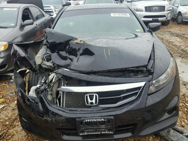 1HGCS1B73CA021948 - 2012 HONDA ACCORD EX BLACK photo 7