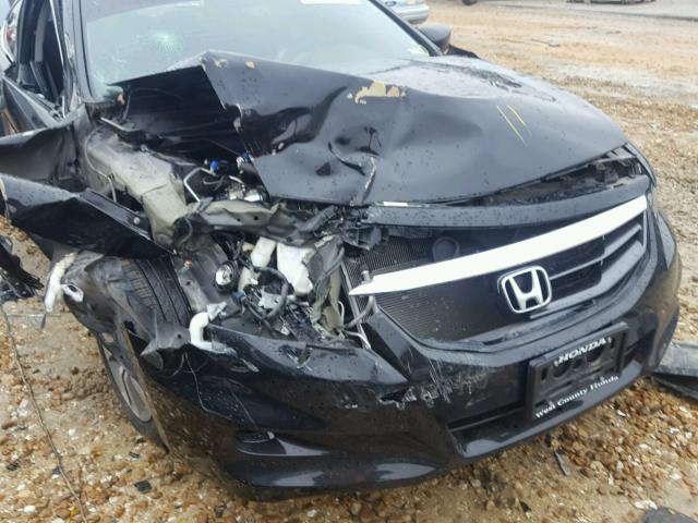 1HGCS1B73CA021948 - 2012 HONDA ACCORD EX BLACK photo 9