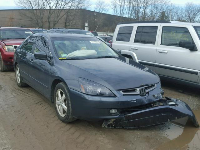 1HGCM56825A167510 - 2005 HONDA ACCORD EX BLUE photo 1