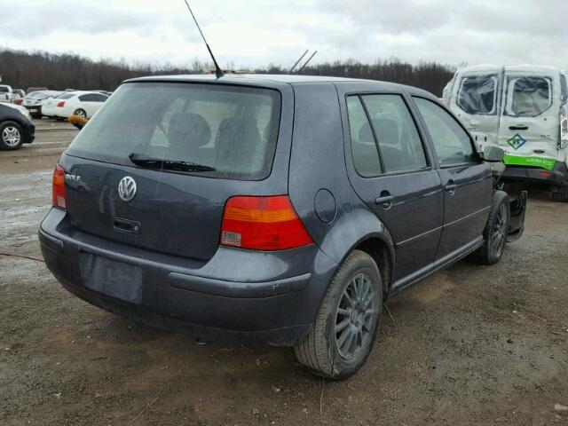 9BWGL61J964011411 - 2006 VOLKSWAGEN GOLF GLS BLUE photo 4