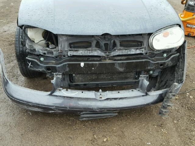 9BWGL61J964011411 - 2006 VOLKSWAGEN GOLF GLS BLUE photo 9