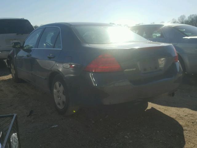 1HGCM56497A156245 - 2007 HONDA ACCORD LX GRAY photo 3