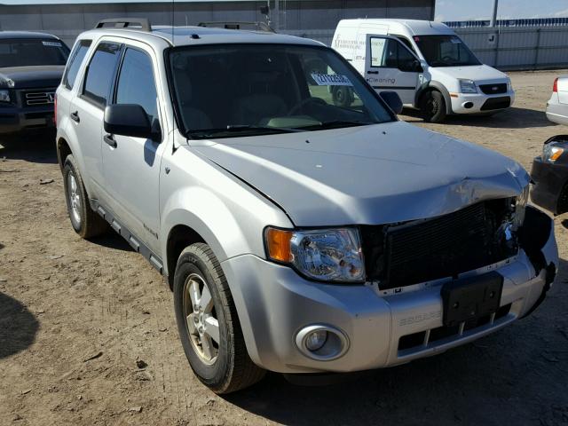 1FMCU93128KE32577 - 2008 FORD ESCAPE XLT SILVER photo 1