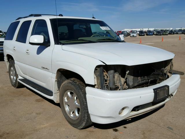 1GKEK63U44J257345 - 2004 GMC YUKON DENA WHITE photo 1