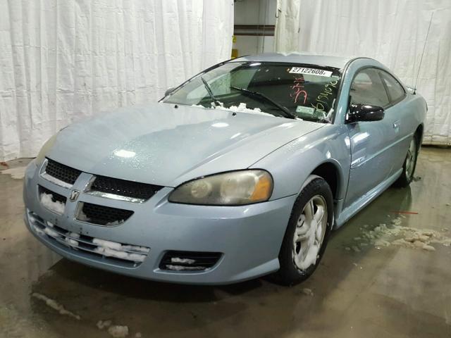 4B3AG42G03E200563 - 2003 DODGE STRATUS SE BLUE photo 2