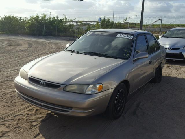 2T1BR18E4WC081703 - 1998 TOYOTA COROLLA VE TAN photo 2