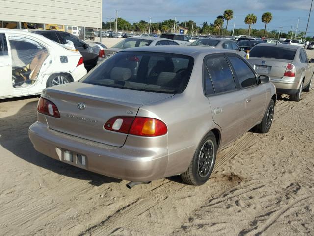 2T1BR18E4WC081703 - 1998 TOYOTA COROLLA VE TAN photo 4