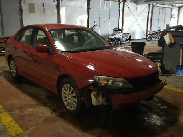 JF1GE61688H512095 - 2008 SUBARU IMPREZA 2. RED photo 1