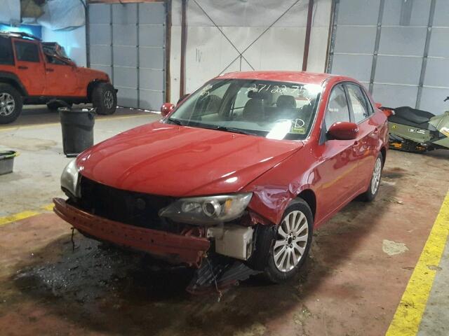 JF1GE61688H512095 - 2008 SUBARU IMPREZA 2. RED photo 2