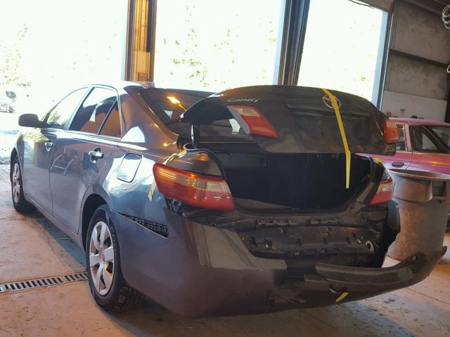 4T1BE46K29U268706 - 2009 TOYOTA CAMRY BASE GRAY photo 3