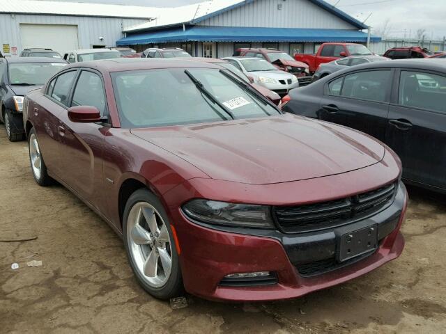 2C3CDXCT7HH582819 - 2017 DODGE CHARGER R/ RED photo 1