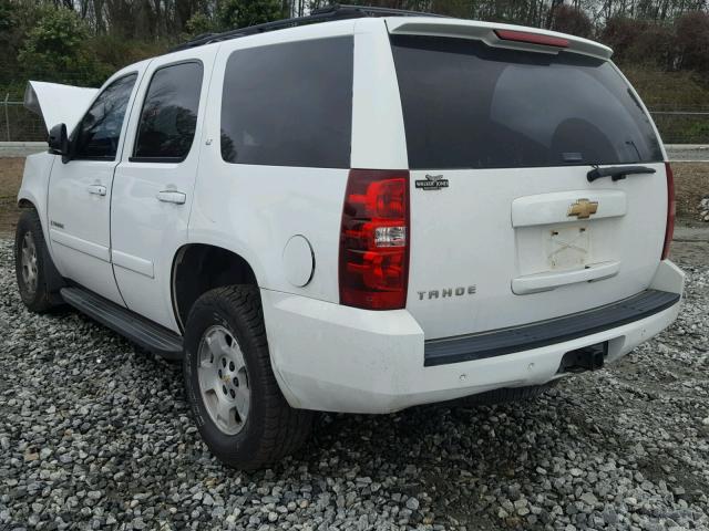 1GNFC13J17R103288 - 2007 CHEVROLET TAHOE C150 WHITE photo 3