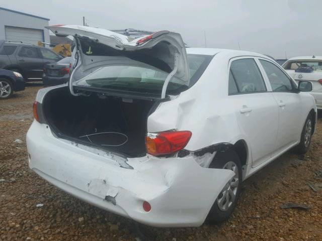 JTDBL40E099022138 - 2009 TOYOTA COROLLA BA WHITE photo 4