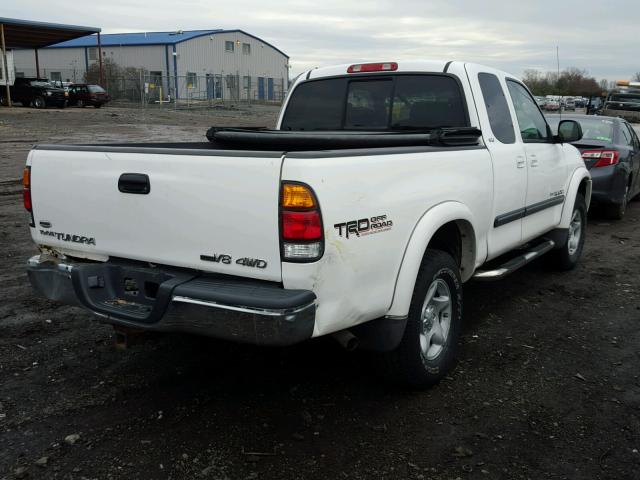 5TBBT44113S408429 - 2003 TOYOTA TUNDRA ACC WHITE photo 4