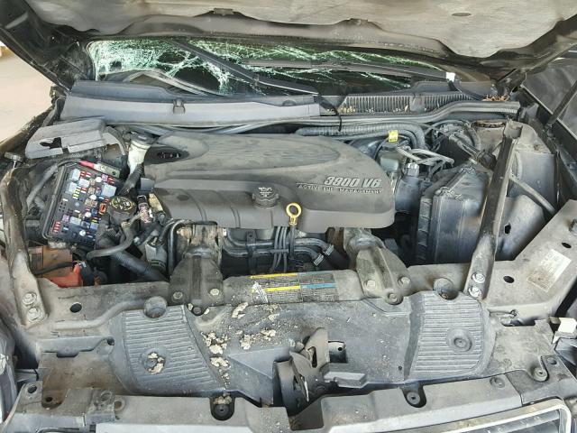 2G1WU58R879412223 - 2007 CHEVROLET IMPALA LTZ BLACK photo 7