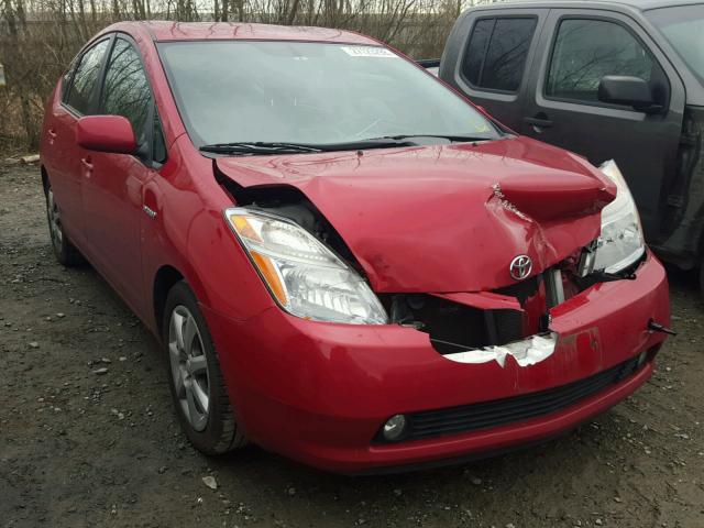 JTDKB20U697836255 - 2009 TOYOTA PRIUS RED photo 1