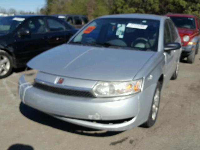 1G8AJ52F03Z119337 - 2003 SATURN ION LEVEL SILVER photo 2