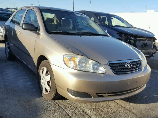 1NXBR32E78Z988032 - 2008 TOYOTA COROLLA CE BEIGE photo 1