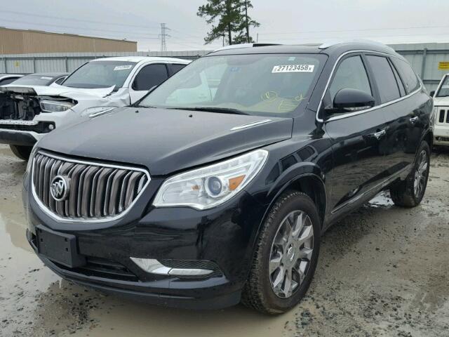 5GAKRBKD8HJ138886 - 2017 BUICK ENCLAVE BLACK photo 2