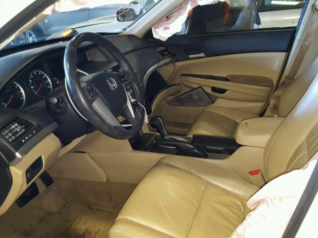 1HGCP2F61BA136622 - 2011 HONDA ACCORD SE WHITE photo 5