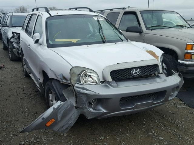 KM8SC13D23U474819 - 2003 HYUNDAI SANTA FE G WHITE photo 1