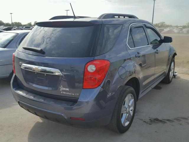 2GNALDEK4D6257745 - 2013 CHEVROLET EQUINOX LT BLUE photo 4