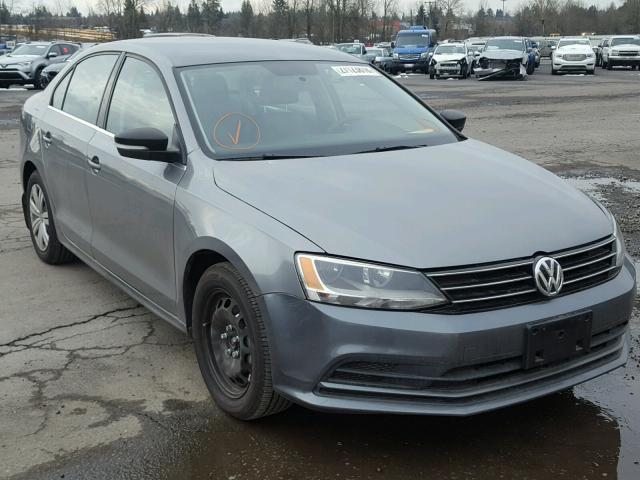 3VW167AJ5HM244851 - 2017 VOLKSWAGEN JETTA S GRAY photo 1