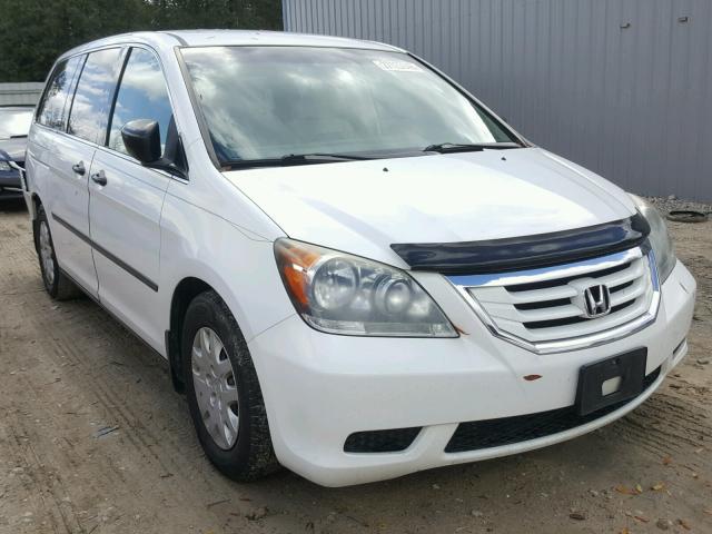 5FNRL38278B092789 - 2008 HONDA ODYSSEY LX WHITE photo 1