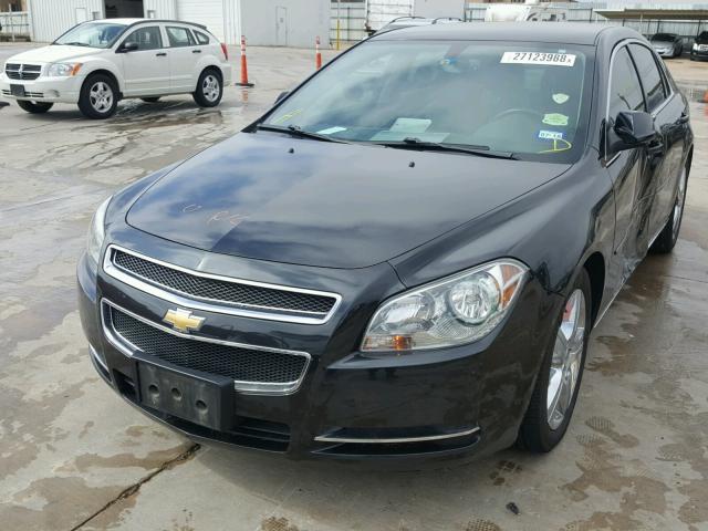 1G1ZD5E79BF266348 - 2011 CHEVROLET MALIBU 2LT BLACK photo 2