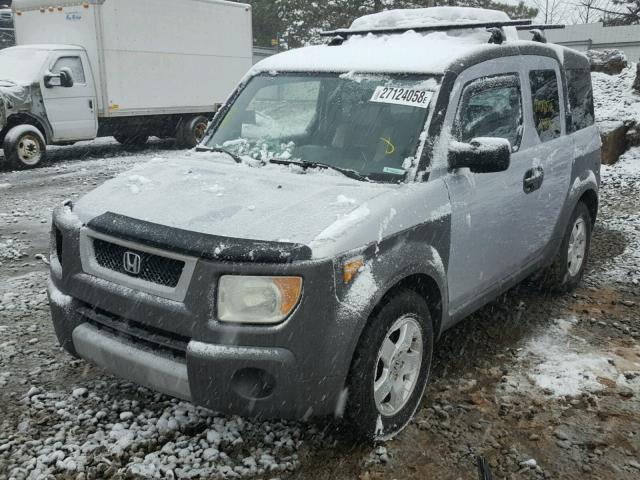 5J6YH28544L025943 - 2004 HONDA ELEMENT EX SILVER photo 2