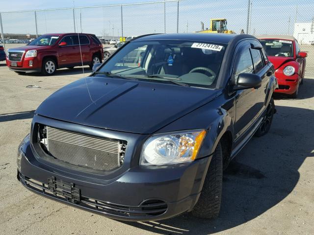 1B3HB48B77D262712 - 2007 DODGE CALIBER SX BLUE photo 2