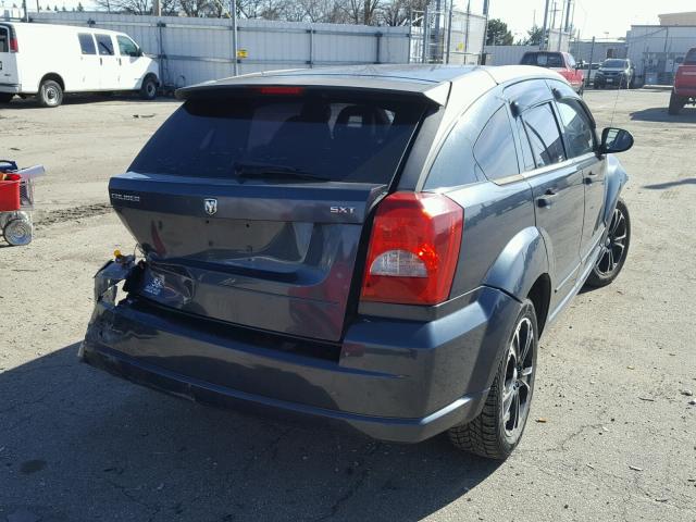 1B3HB48B77D262712 - 2007 DODGE CALIBER SX BLUE photo 4