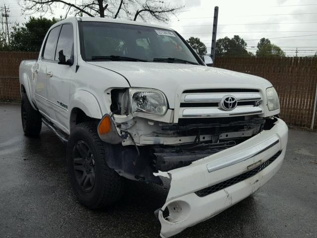 5TBET34136S548042 - 2006 TOYOTA TUNDRA DOU WHITE photo 1