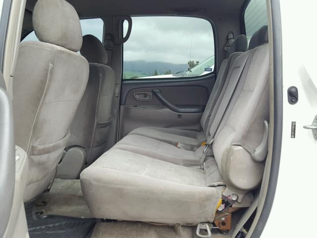 5TBET34136S548042 - 2006 TOYOTA TUNDRA DOU WHITE photo 6