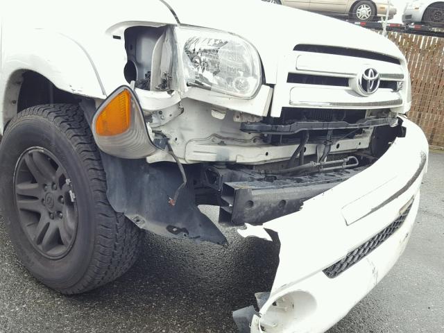 5TBET34136S548042 - 2006 TOYOTA TUNDRA DOU WHITE photo 9